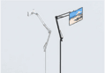 NEXTOM 테블릿 자바라 핸드폰 거치대 침대 스탠드, NXT-700, 블랙, 1개 (9,800원 / 배송 무료)