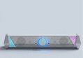 브리츠 2채널 LED 컴퓨터 PC 게이밍 스피커 사운드바, BZ-SP300X, RGB, 화이트, 1개 (23,900원 / 배송 무료)