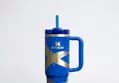 스탠리 퀜처 H2.0 플로우스테이트 텀블러 뱀의 해 에디션, 블루, 887ml, 1개 (26,950원 / 배송 무료)