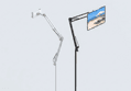 NEXTOM 테블릿 자바라 핸드폰 거치대 침대 스탠드, NXT-700, 블랙, 1개 (9,800원 / 배송 무료)