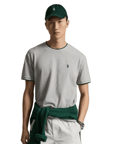 메이시스) 폴로랄프로렌 맨 클래식핏 스트레치 메쉬 티셔츠 $48.75