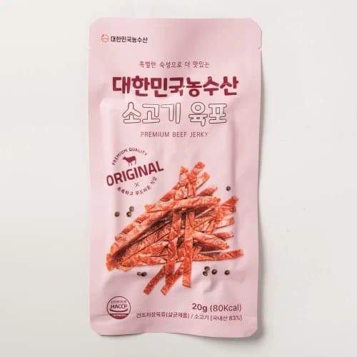 [네이버]대한민국농수산 소고기 육포 20G 1봉 (990원) (19)