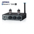 AIYIMA T1 PRO 진공관 프리 앰프($42),AIYIMA S30 액티브 북쉘프 스피커...