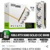 ZOTAC GAMING 지포스 RTX 5080 SOLID OC White D7 16GB