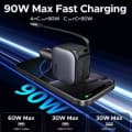 UGREEN 90W 차량용 충전기 리트랙터블 케이블 포함 ($17.01/무료)