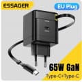 Essager 65W GaN 충전기(개폐식 케이블 포함) )(10.55/무료)