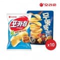 [롯데온]오리온 포카칩 오리지널(66g) 10개 + 무뚝뚝감자칩 통후추소금(60g) 10개 (토스 20,740원/무료)