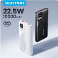 CCC 인증 Vention 10000mAh 22.5W 휴대용 보조배터리($7.69/무료)