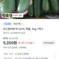 [토스]미니오이 특품 1kg (5,200원/무료)