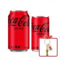 [ssg][쓱7클럽]코카콜라 제로 350ml*24입 + 코카콜라 제로 190ml*30입+월드컵 트로피 키링 (26,444원/무료)