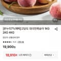 [롯데온]고당도 대극천 복숭아 로얄과 4kg 온누리o (18,910원/무료)