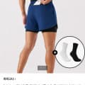 [롯데홈쇼핑]에어플로우 투인원 런닝 헬스 트레이닝 반바지 (18,900원/무료)