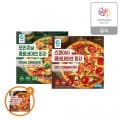 [롯데온]청정원 콤비네이션피자 2종 3개 골라담기+ 스파이시피자 1개 증정 (14,900원/무료)