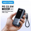 벤션 10000mAh 미니 보조배터리 22.5w ($12.17/무료)