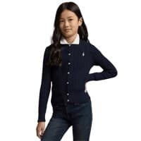 메이시스) 성인여성도 가능!! 폴로랄프로렌 걸즈 코튼 케이블니트 가디건 $69.50