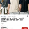 [지마켓]지프스피릿 고밀도 피그먼트 반팔 티셔츠 (15,900원/무료)