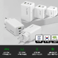 UM2 65W 접지 고속 멀티 충전기(1.8만), 주파집 100W PPS GaN 3포트 접지 ...