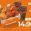 파파이스 8조각 반반 치킨박스 +음료 2잔 (7.24~8.17)
