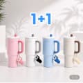 [지마켓]1+1 하이제닉 750ml 빨대 대용량 스텐 텀블러 (15,900원/무료)