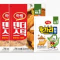 [자사몰]하림 텐더스틱 1kg 2팩 + 용가리치킨 300g 1팩 (토스페이 20,300원/무료)