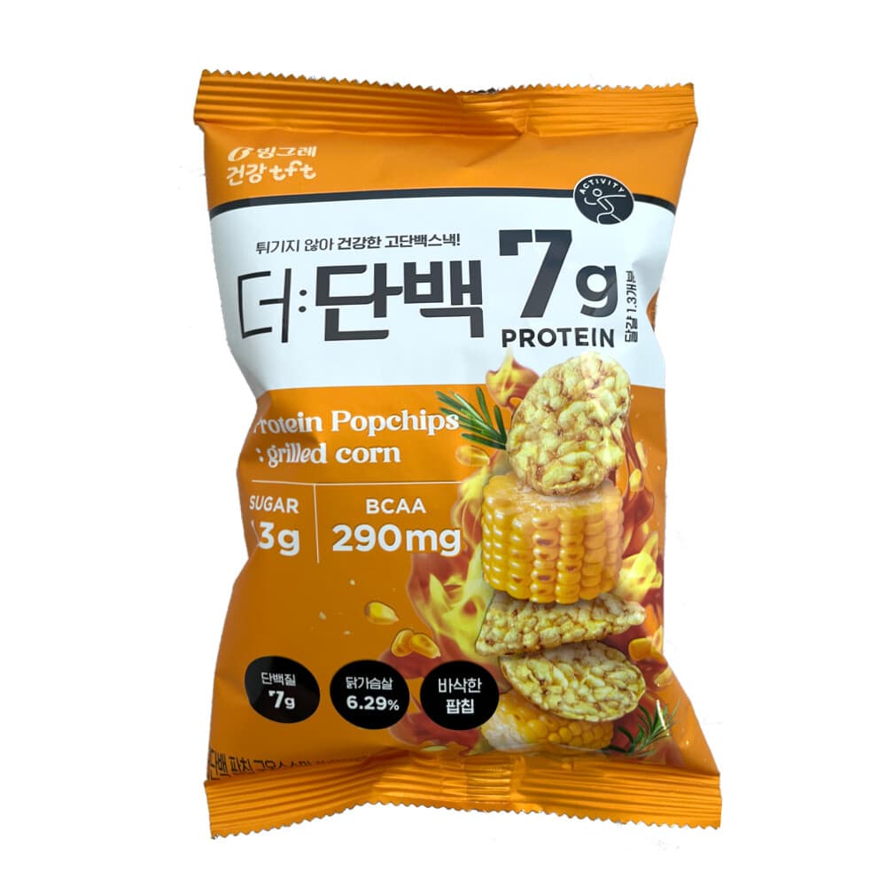빙그레 더단백 팝칩 군옥수수맛 12개입 특가 (16,275원 / 무료배송)