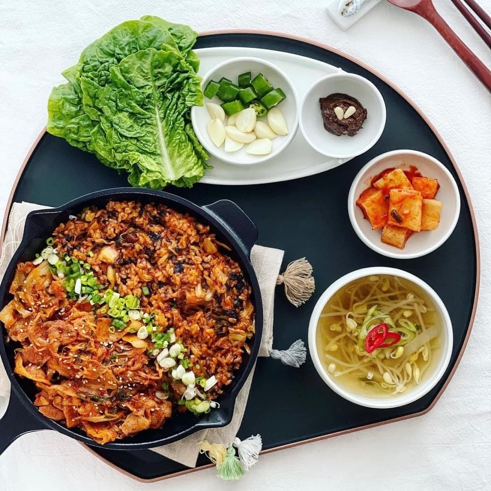 충북청주 파삼672) 파절이삼겹살+볶음밥 재료포함 밀키트 1인분 6,900원 유배 (무료배송)