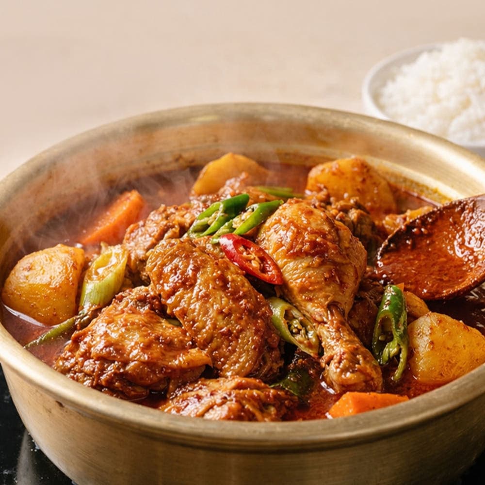 [네이버]종로식 닭한마리 국내산 닭볶음탕 1.1kg (7,500원/네멤무배)