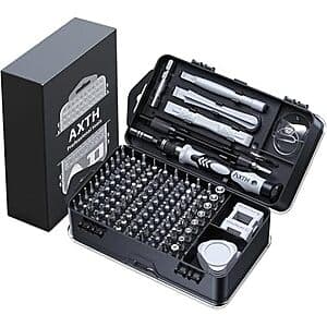 AXTH 115-in-1 Precision Screwdriver & Repair Tool Kit ($9.60 / (약: 13,920원))