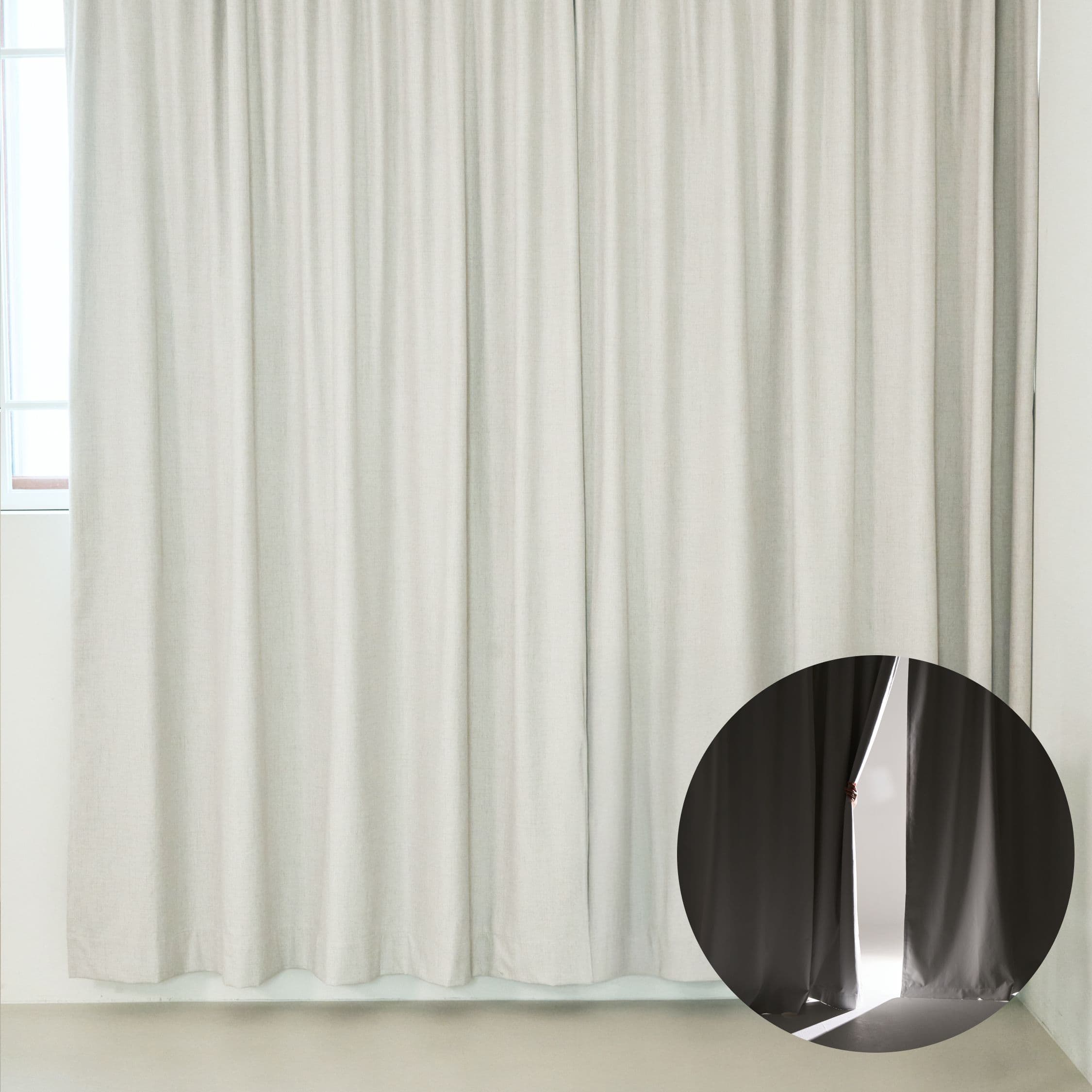 basic / 100% 완벽차광 암막커튼, 3colors, 창문형/거실형 (25,500원 / 남음)