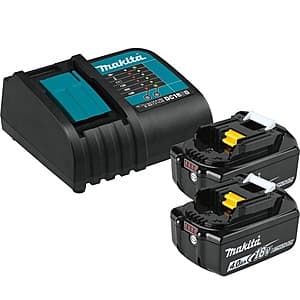 Makita 18V LXT Battery Kit w 2x 4Ah Batteries & Charger ($99.00 / (약: 143,559원))