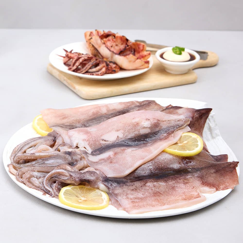 국내산 못난이 손질 오징어 1kg(8~12마리) (11,940원 / 무료배송)
