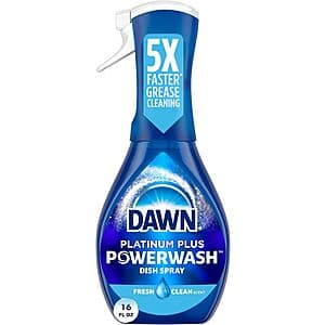 16-Oz Dawn Platinum Plus Powerwash Dish Soap Spray Refill ($1.99 / (약: 2,885원))