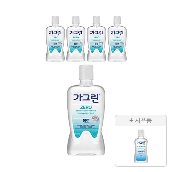 가그린 제로 820ml 5개+증정 외 모음 (25,900원 / 남음)
