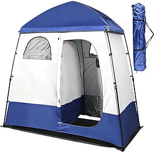 87' × 47" × 87' GVDV 2-Room Privacy Shower Tent w Carrying Bag ($43.99 / (약: 63,789원))