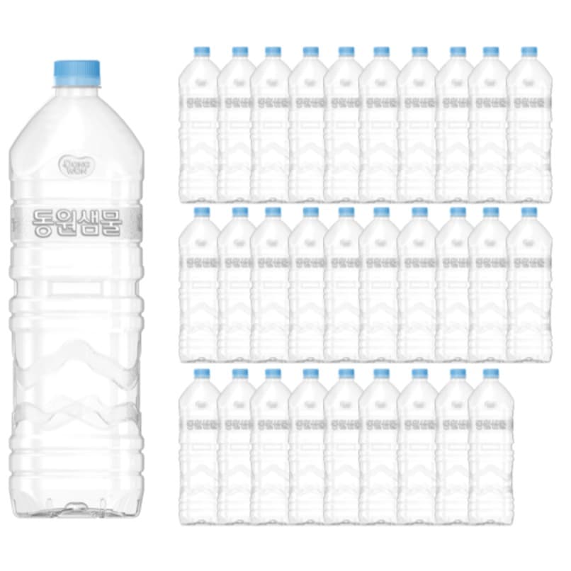 동원샘물 무라벨 2L 30개 (12,890원 / 무료배송)