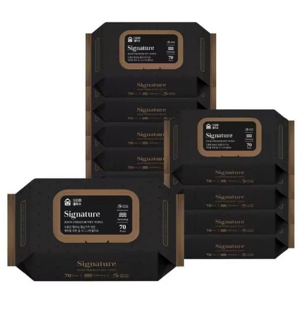 프리미엄 화장지 3겹 30m 2팩 (16,790원) 고평량 도톰한 숨 물티슈 70매 10팩(8,...