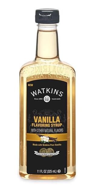 Amazon) Watkins Vanilla Coffee Flavoring Syrup, 11 Ounce 커피용 바닐라 시럽 $2.93~2.49