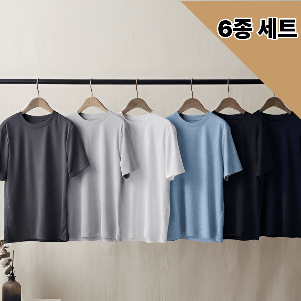 리베레츠 메쉬 쿨패스 냉감 티셔츠 6종세트 (17,850원 / 무료배송)