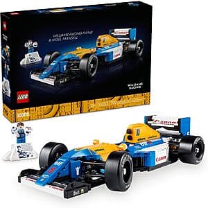 LEGO Icons Williams Racing FW14B & Nigel Mansell F1 Model Building Set ($63.95 / (약: 92,733원))