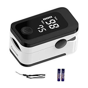Berrcom Fingertip Pulse Oximeter SpO2 & Blood Oxygen Saturation Monitor ($6.50 / (약: 9,425원))