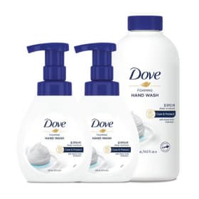 도브 포밍 핸드워시 본품 240ml 1개+리필 430ml 2개+증정 (9,000원 / 무료배송)