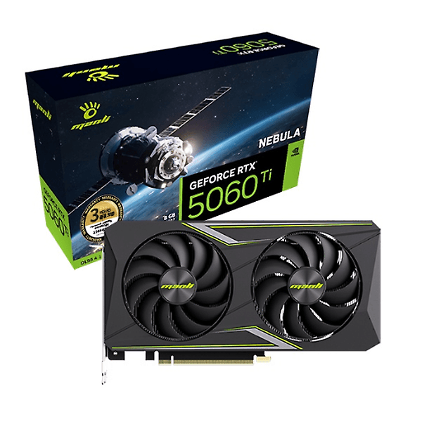 [MANLI] 지포스 RTX 5060 Ti Nebula D7 8GB 인텍앤컴퍼니 (543,510원 / 무료배송)