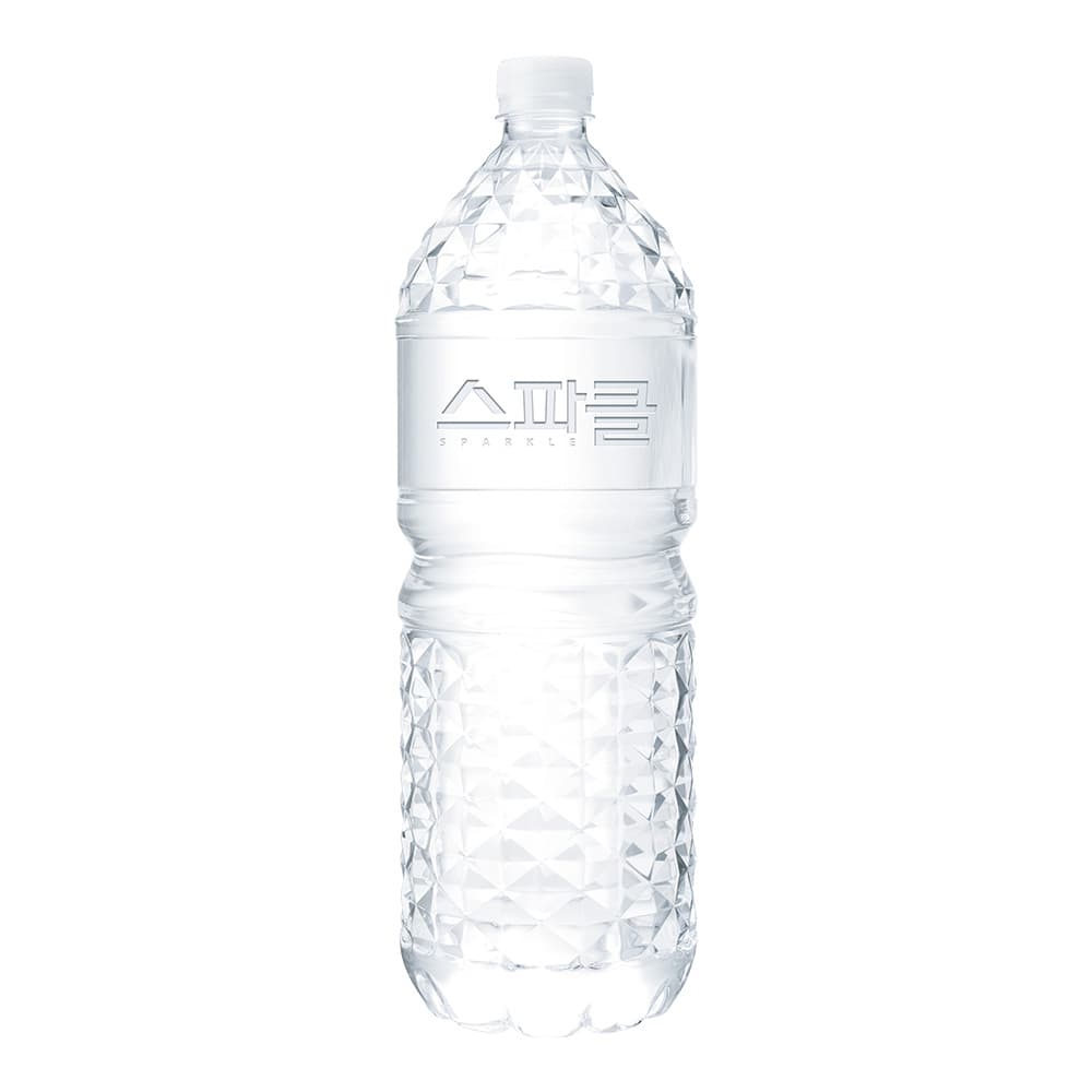 스파클 무라벨 생수 2L, 24개 (7,200원 / 무료배송)
