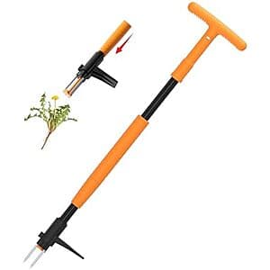 Stand-Up Weed Puller Tool w 3-Claw Steel Head ($29.99 / (약: 43,218원))