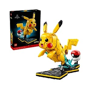 2050-Pc. LEGO Pokémon Pikachu & Poké Ball Building Set ($159.99 / (약: 230,561원))