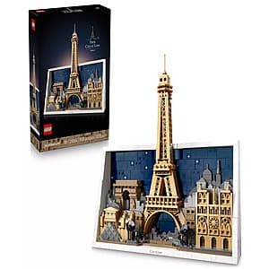 Up to 30% Off LEGO: 958-Pc Architecture Paris - City of Love Building Set ($62.99 / (약: 90,774원))