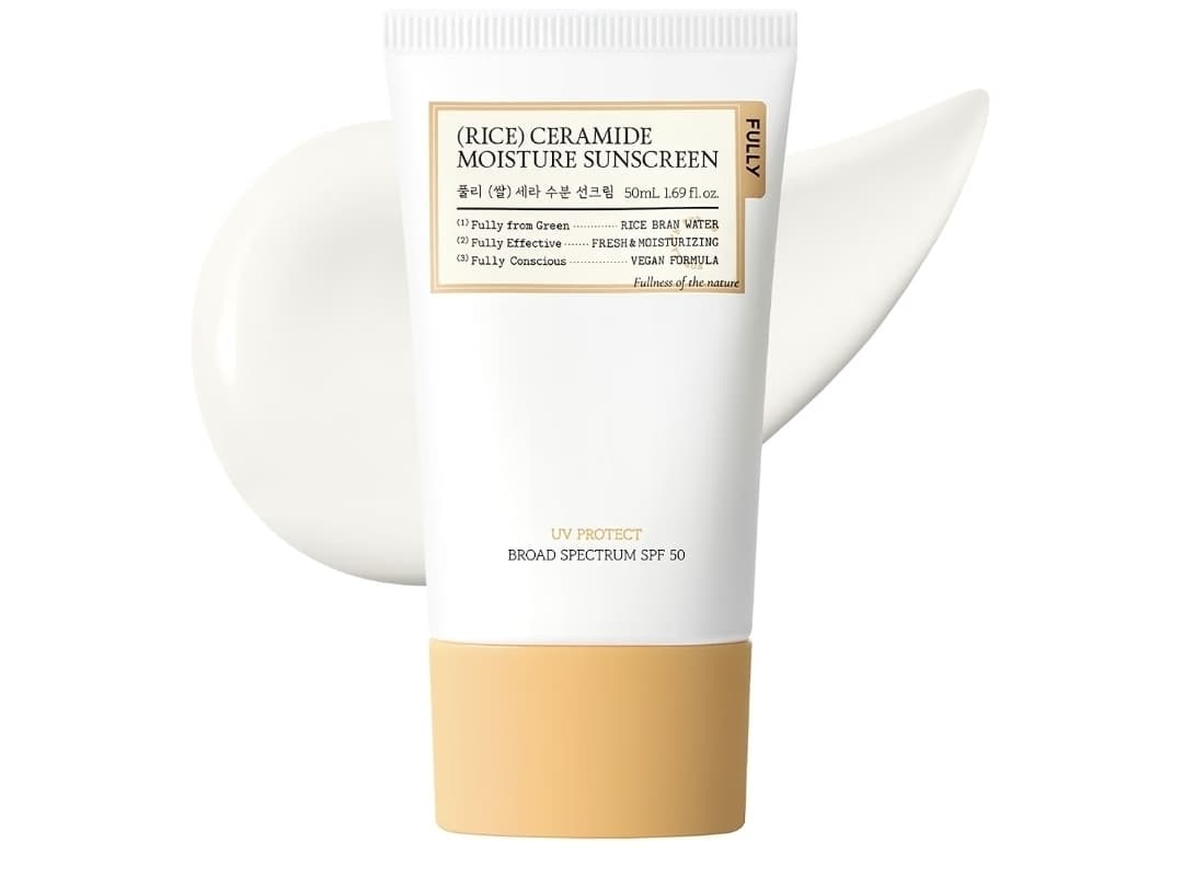 Amazon) 풀리 쌀 세라 수분 선스크린 SPF 50 $15.80