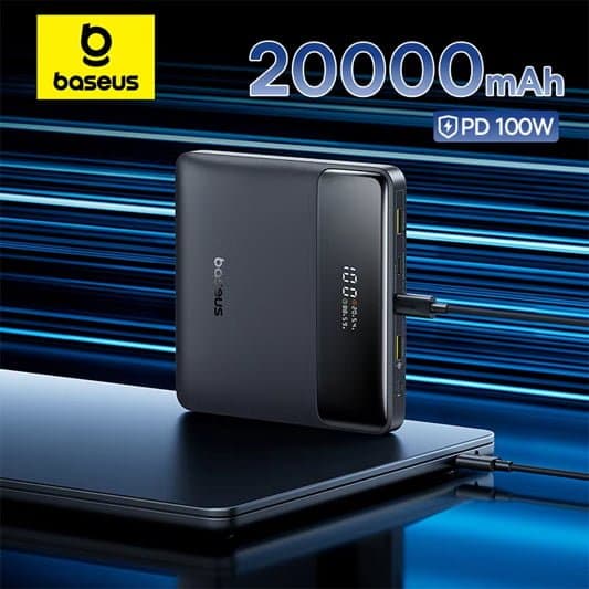 Baseus 100W 보조베터리 20000mAh ($63.35 / (약: 91,293원))