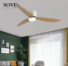 SOVE LED조명 팬 램프 원격제어 220V 천장 팬 실링팬 ($69.93 / (약: 100,776원))