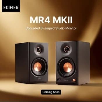 Edifier MR4 MKII 바이앰프드 스튜디오 모니터 2.0 스피커 80W ($118.79 / (약: 171,188원))